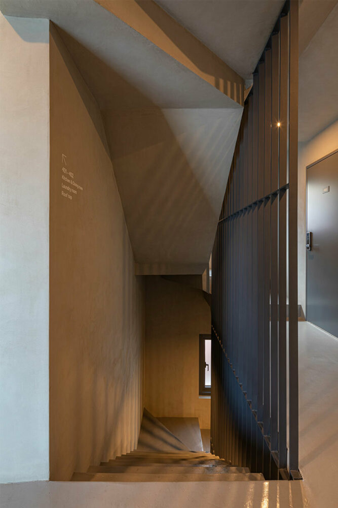 the collaborative effort resulted in over 80 studio apartments