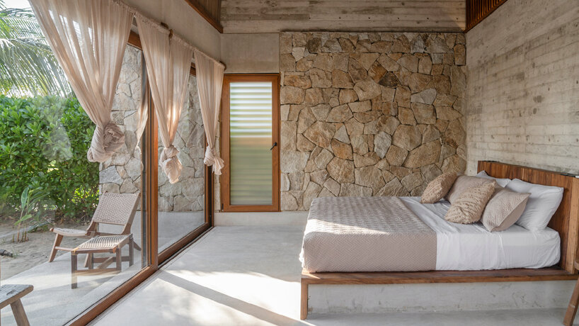 the architects create an ensemble of buildings to establish a visual language of repetition 