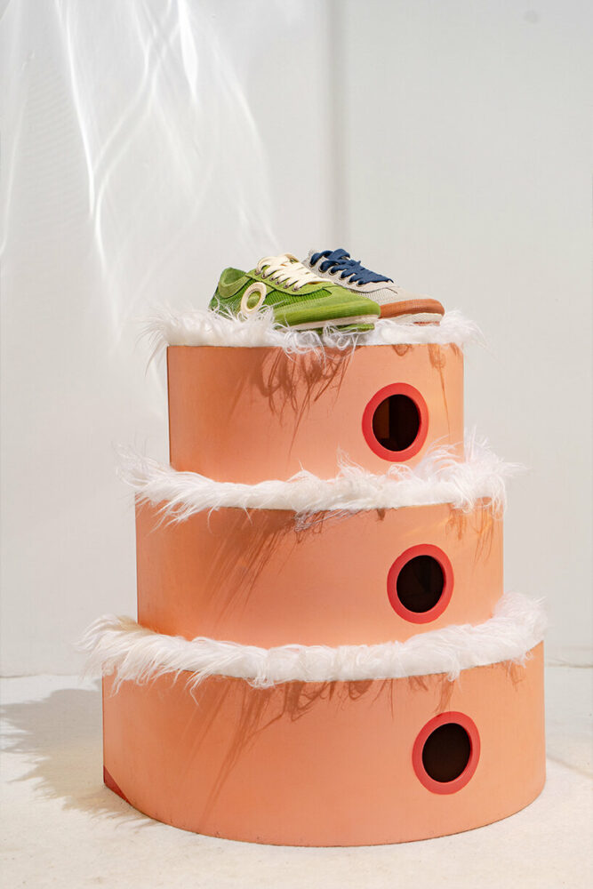 the design explores light's impact on perception, emphasizing intricate details and objects