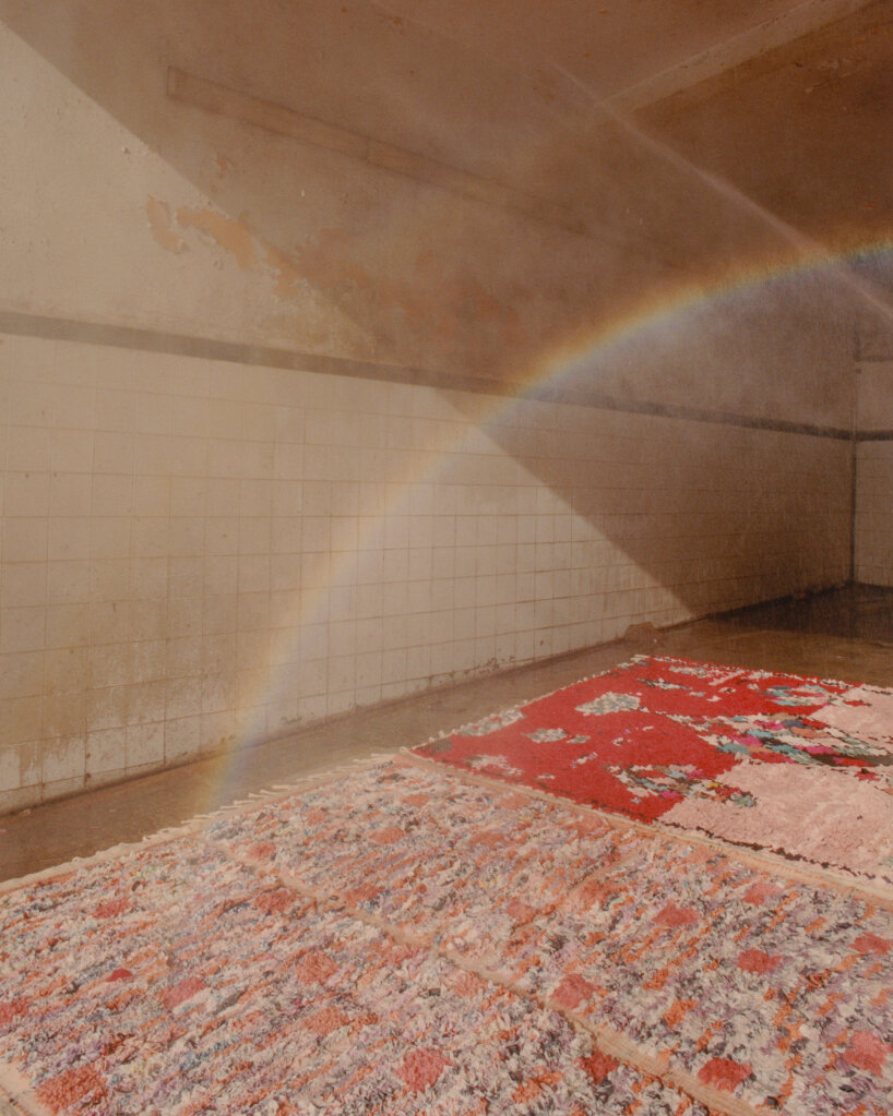 stüssy boucherouite rugs upcycle t-shirts wool