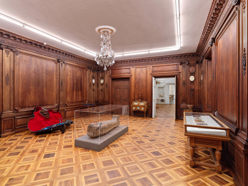 Perspectiva de la habitación: Madame Récamier