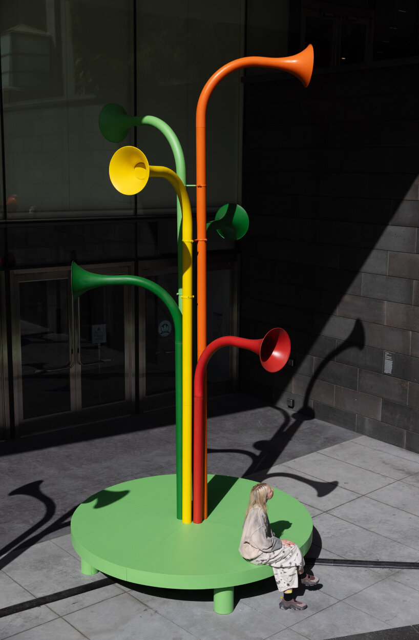 yuri suzuki arborhythm horn speakers SFMOMA