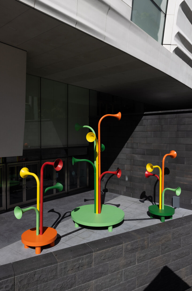 yuri suzuki arborhythm horn speakers SFMOMA