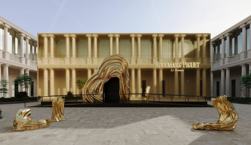 audemars piguet 18-karat gold watch exhibition milan