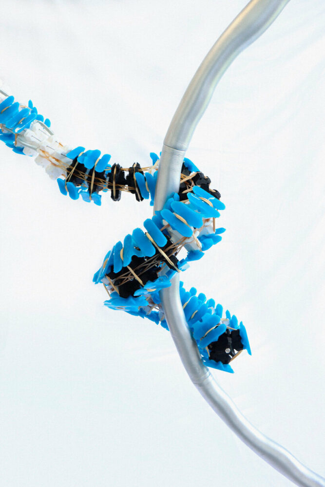 augmented limb: a 3D printed robotic tail that enhances zero-gravity movement - 4