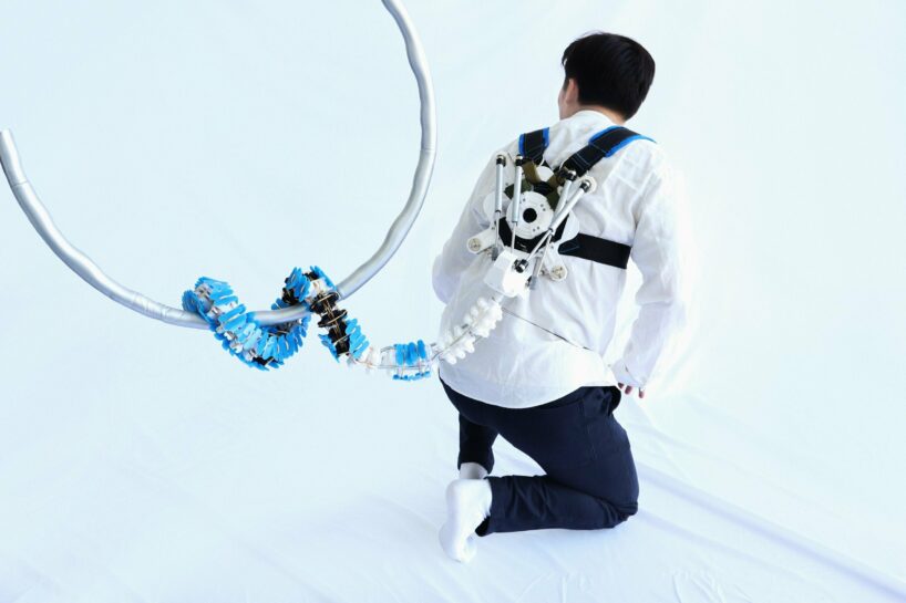 augmented limb: a 3D printed robotic tail that enhances zero-gravity movement - 2