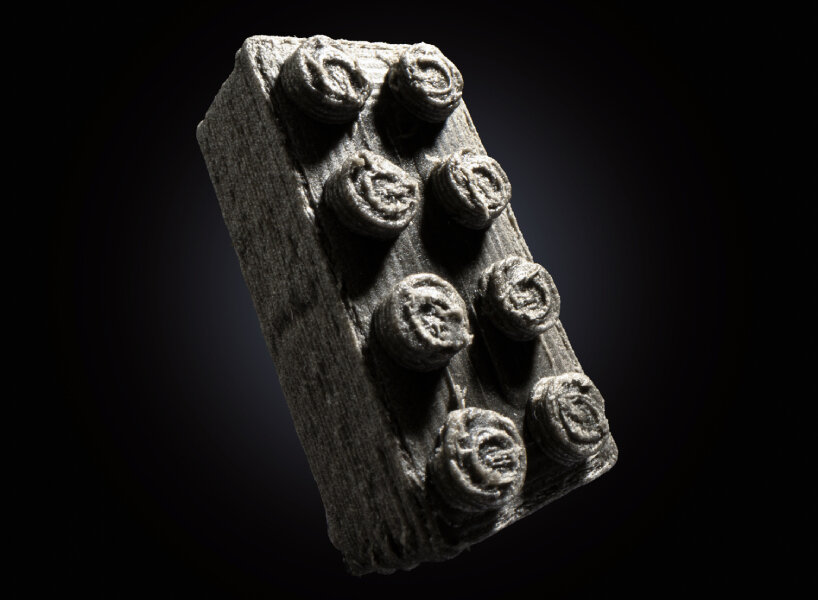 ESA space bricks 3D printed LEGO meteorite dust