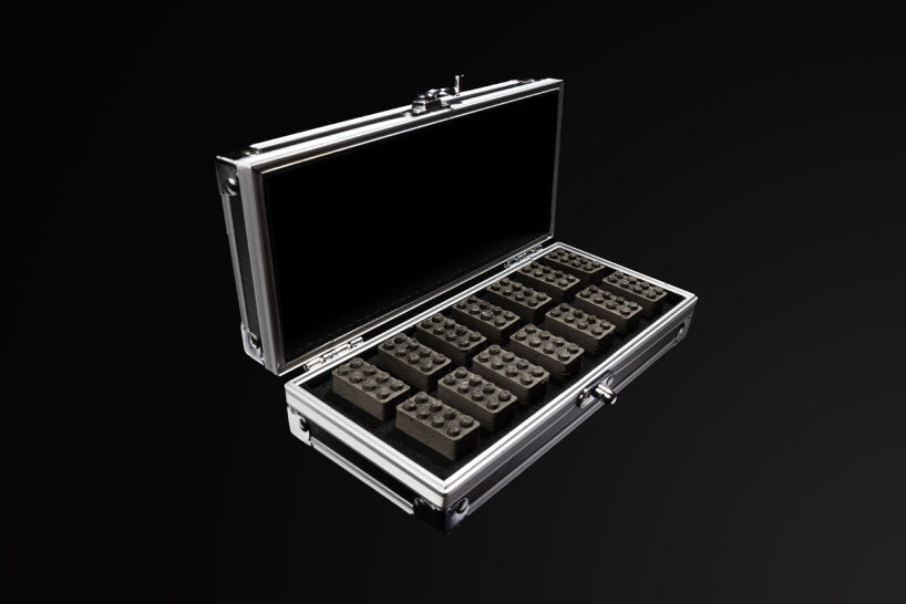 ESA space bricks 3D printed LEGO meteorite dust