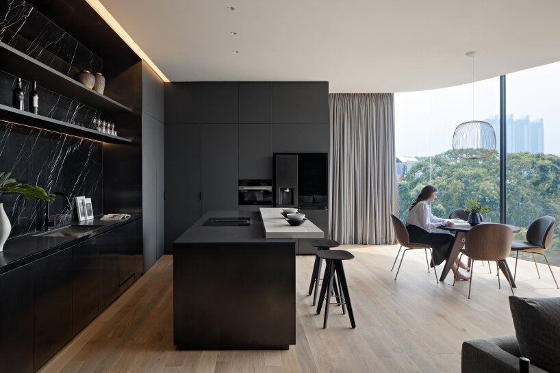 living space on the second level