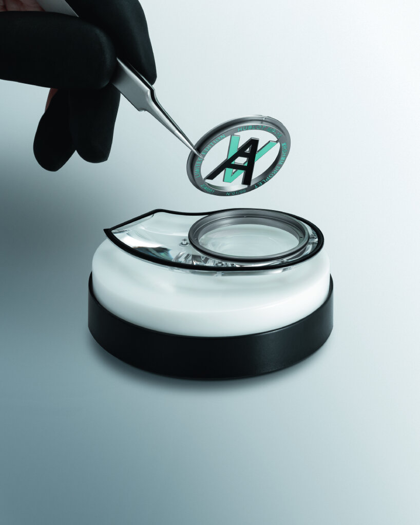 hublot daniel arsham droplet pocket watch rubber