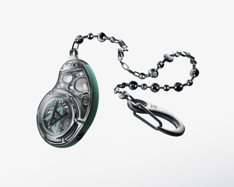 hublot daniel arsham droplet pocket watch rubber