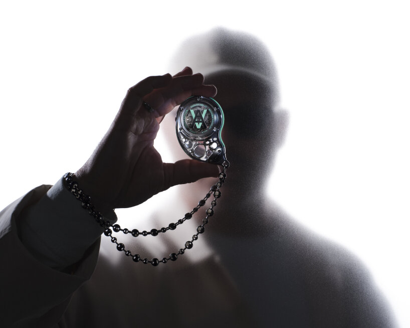 hublot daniel arsham droplet pocket watch rubber