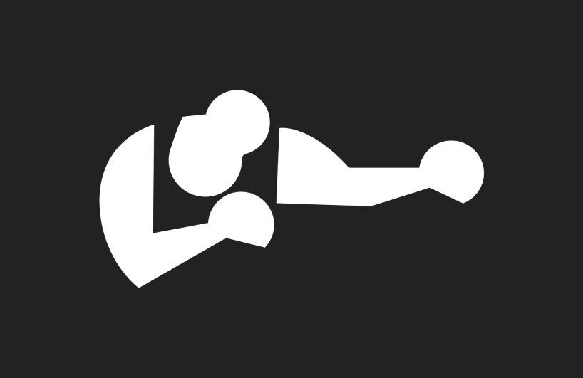 Design Katsumi Masaru, oshiro Yamashita, Boxing Pictogram (Tokyo) 1964 | image © International Olympic Committee