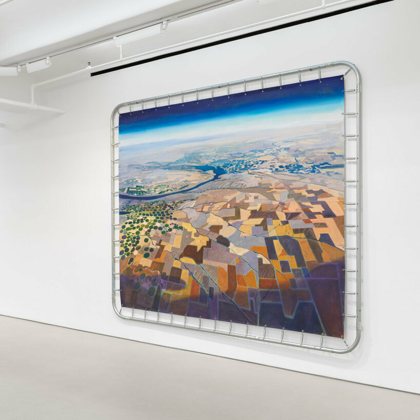 installation view, Leslie Wayne, This Land, 2024, Jack Shainman Gallery, 513 W 20th Street, New York, NY© Leslie Wayne. courtesy of the artist and Jack Shainman Gallery, New York. photo by Dan Bradica Studio