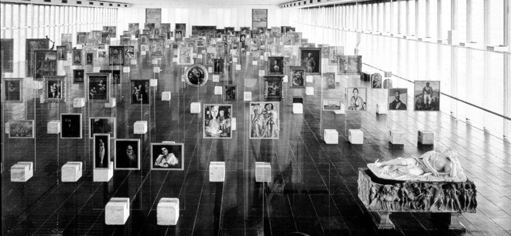 lina bo bardi glass easels