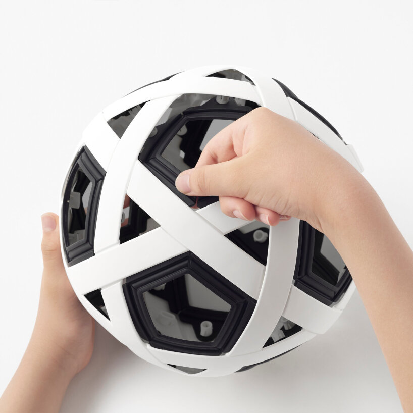 nendo football kit non-inflatable soccer ball