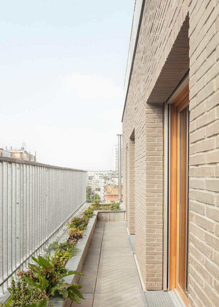 the project aims to create a harmonious relationship with the surrounding urban fabric