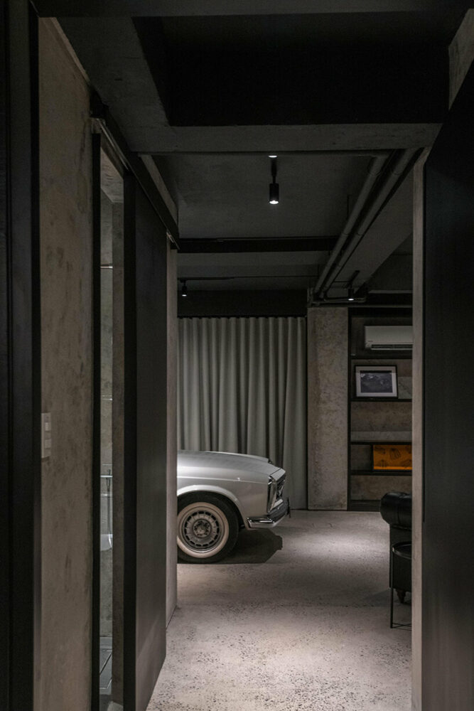 service areas are located in the basement