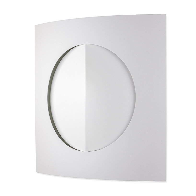 Diffraction, 2024, 60 x 60 cm, Enamel on aluminium