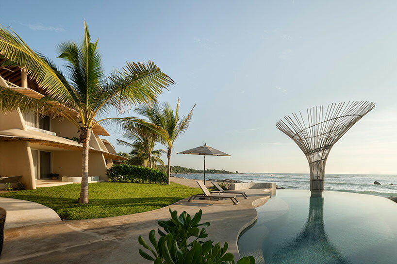 ZAR's architectural style blends with the lush environment