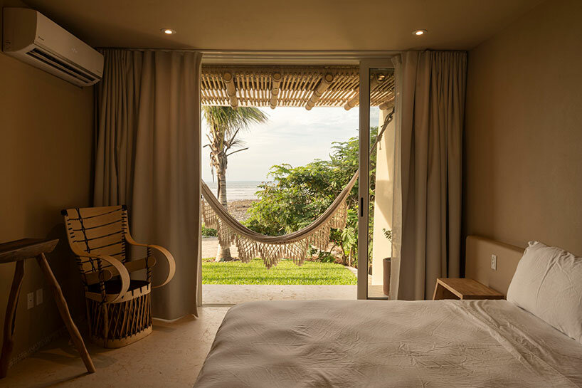 ground floor units integrate with semi-public green areas