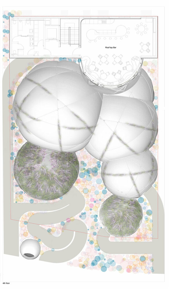 rooftop plan | © Manuel Herz Architects