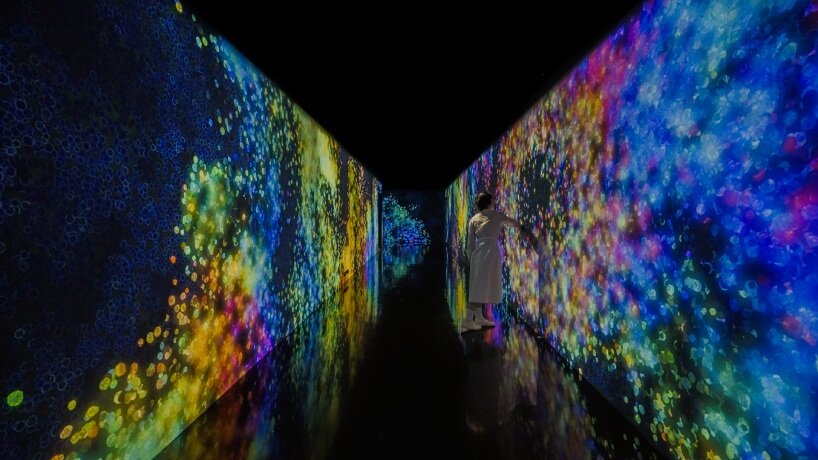 kaleidoscopic fusion of technology, art, and nature for teamlab borderless jeddah