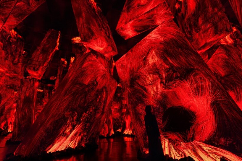 kaleidoscopic fusion of technology, art, and nature for teamlab borderless jeddah