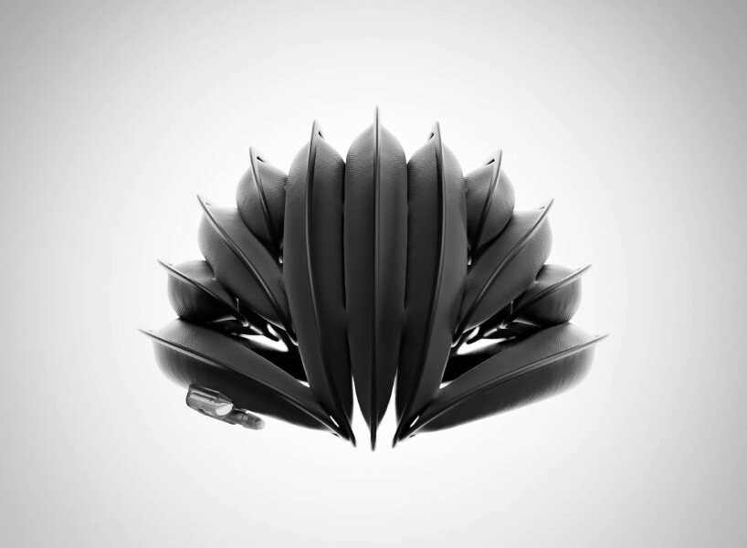 ventete aH-1 inflatable collapsible micro bike helmet