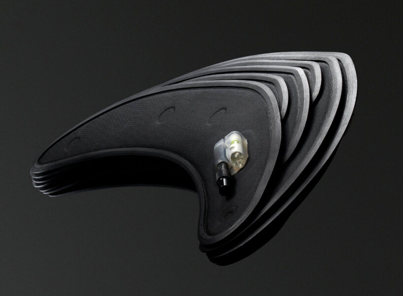 ventete aH-1 inflatable collapsible micro bike helmet