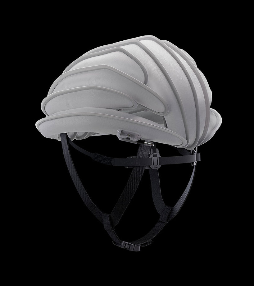 ventete aH-1 inflatable collapsible micro bike helmet