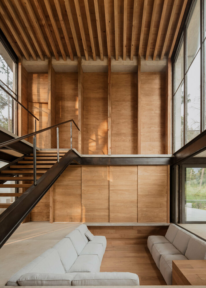 1i arquitectura house trees