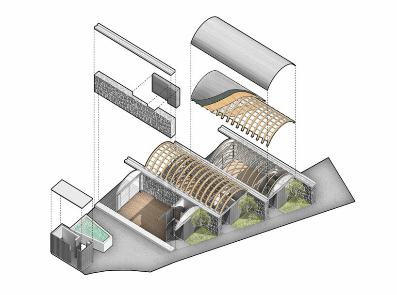 exploded axonometric