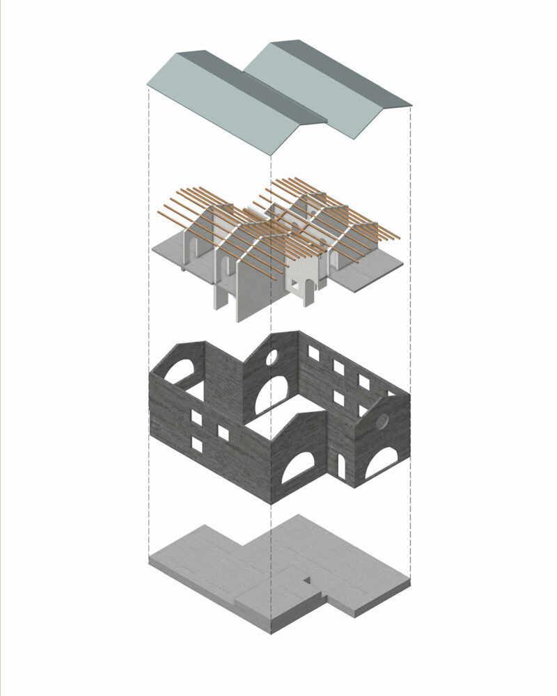 exploded axonometric