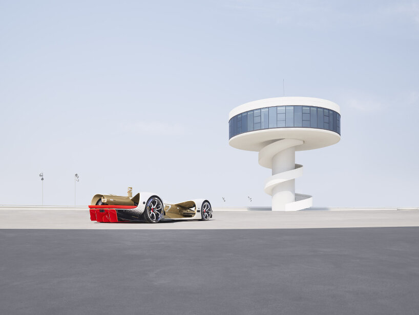 rear view of Roborace