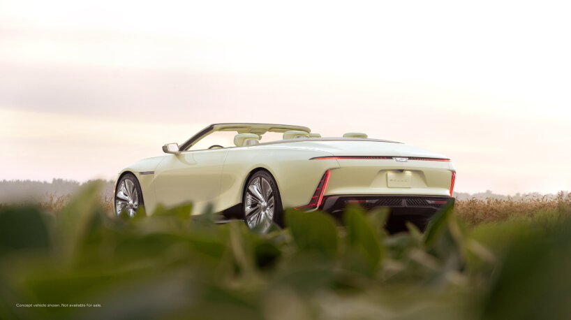 cadillac concept electric convertible sollei car