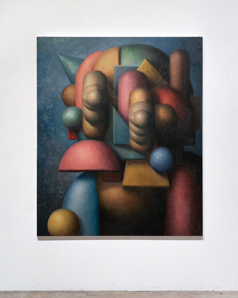 Devon DeJardin, Ever Shifting, 2024, oil on canvas | image by Ahram Park © the artist, courtesy Carl Kostyál