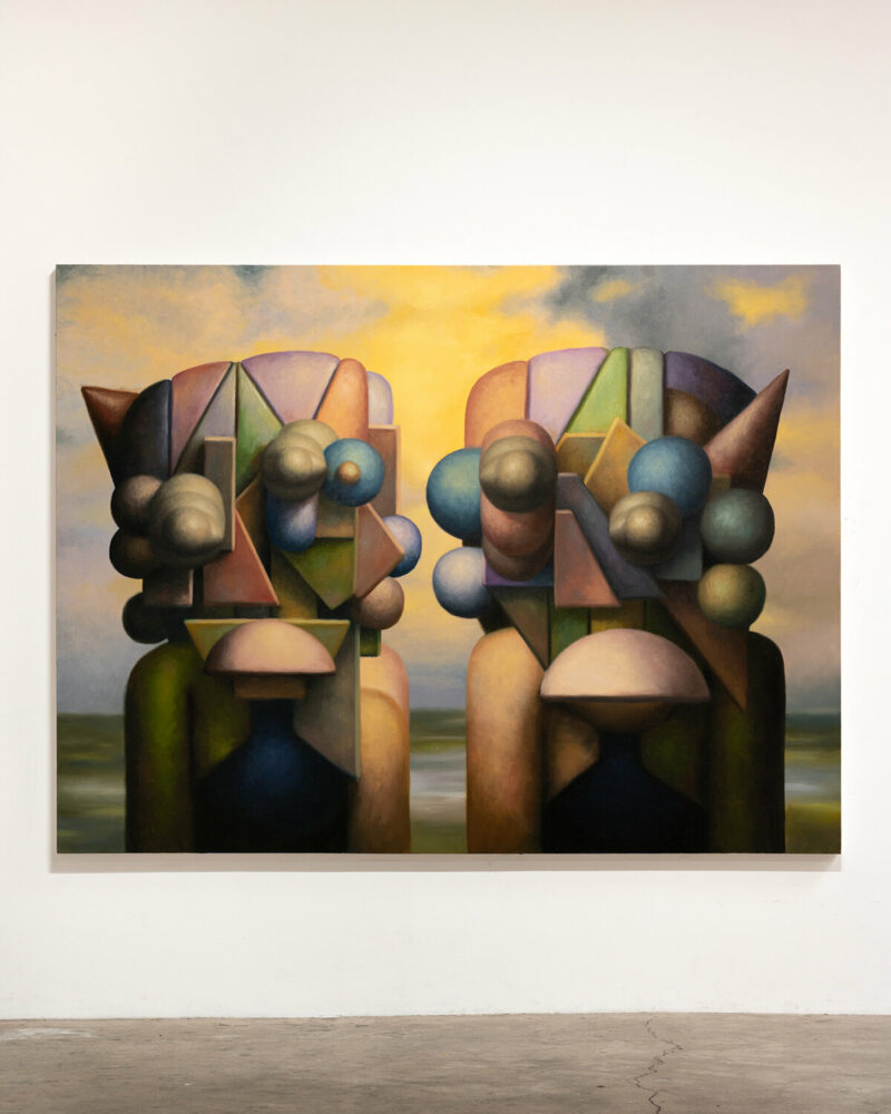 Devon DeJardin, The Marsh, 2024, oil on canvas | image by Ahram Park © the artist, courtesy Carl Kostyál