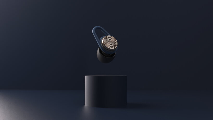 the 'Coin' design mirrors soundwaves