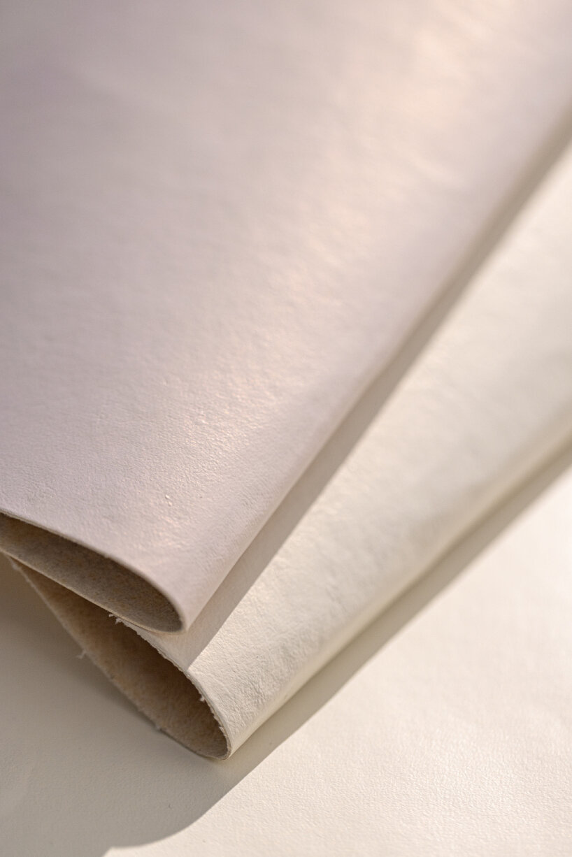 the finish has the same look and texture of leather