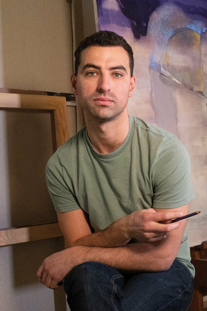 portrait of Djabril Boukhenaïssi | image © Amélie Blanc