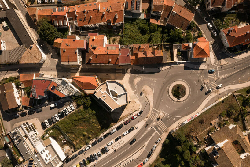 top view of the housing complex in Portugal