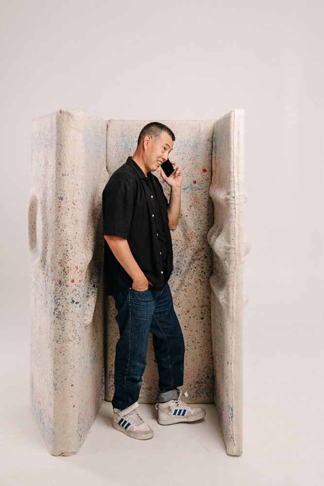 the screen combines functionality and cultural references