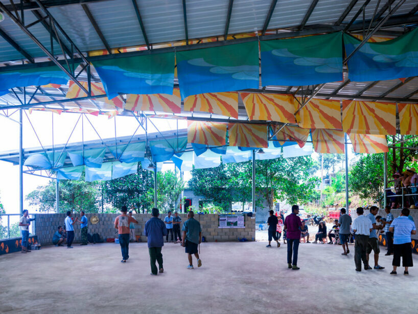 game in progress (qingkai village)