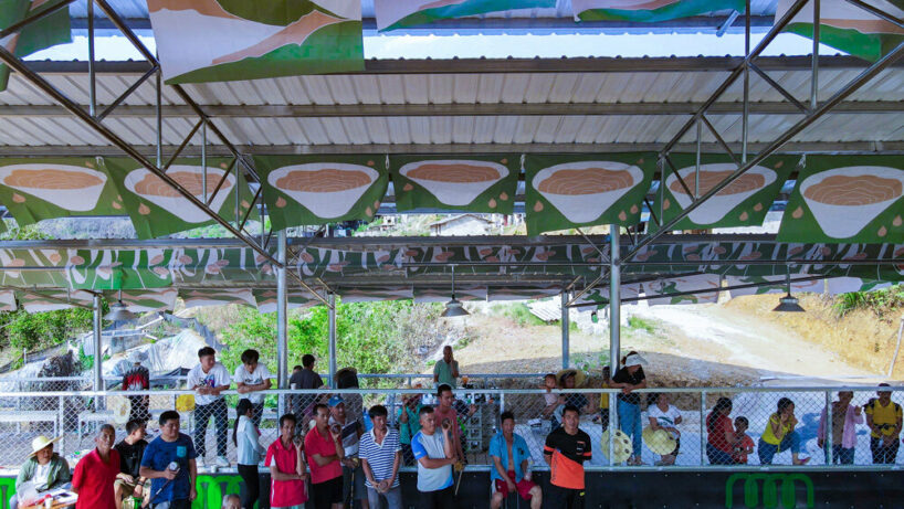 villagers watching a game (baima village)