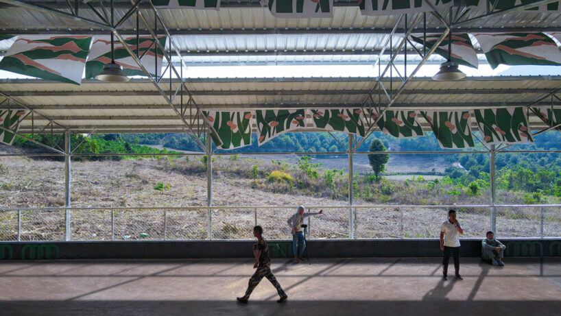 game in progress (baima village)