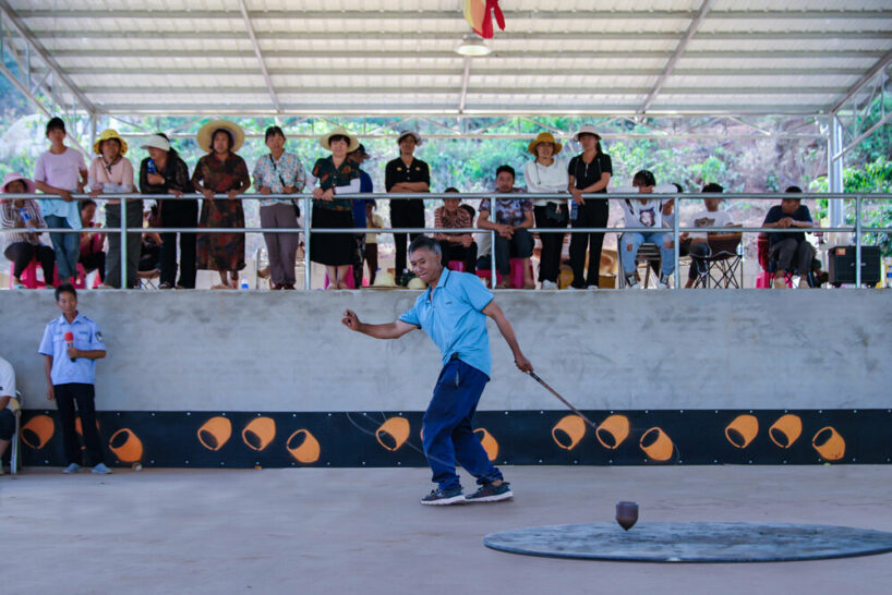 game in progress (qingkai village)