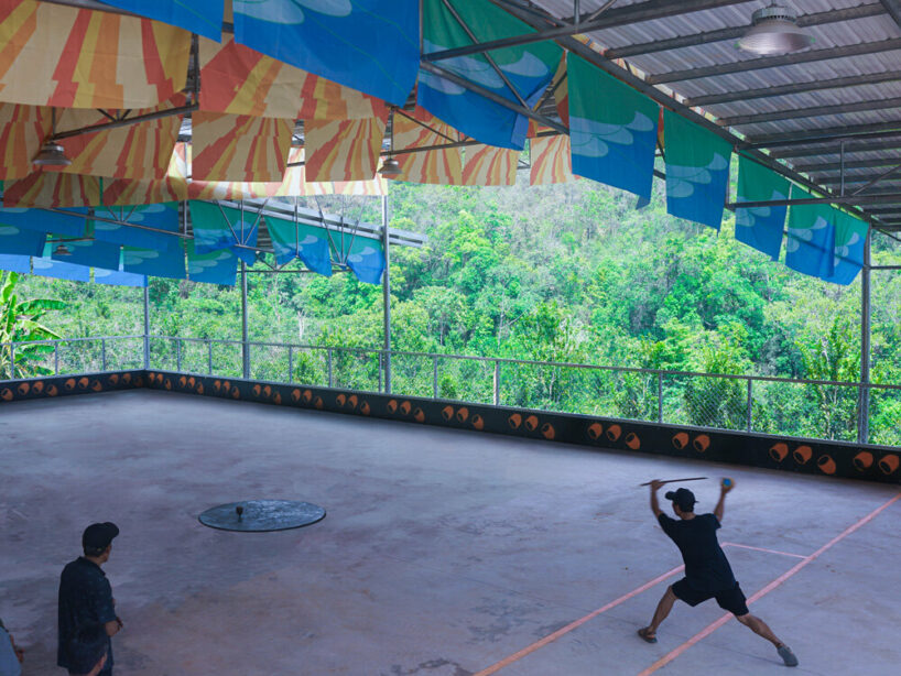 game in progress (qingkai village)