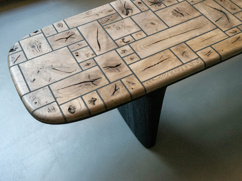 Raphael Navot, Knots Bench, 2021, image courtesy of Friedman Benda and Raphael Navot