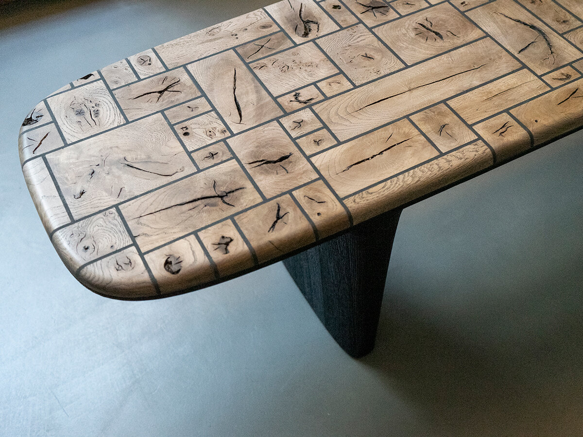 Raphael Navot, Knots Bench, 2021, image courtesy of Friedman Benda and Raphael Navot